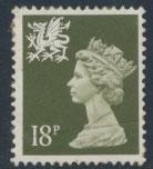 Great Britain Wales  SG W47 SC# WMMH33 Used  see details phosphorised paper