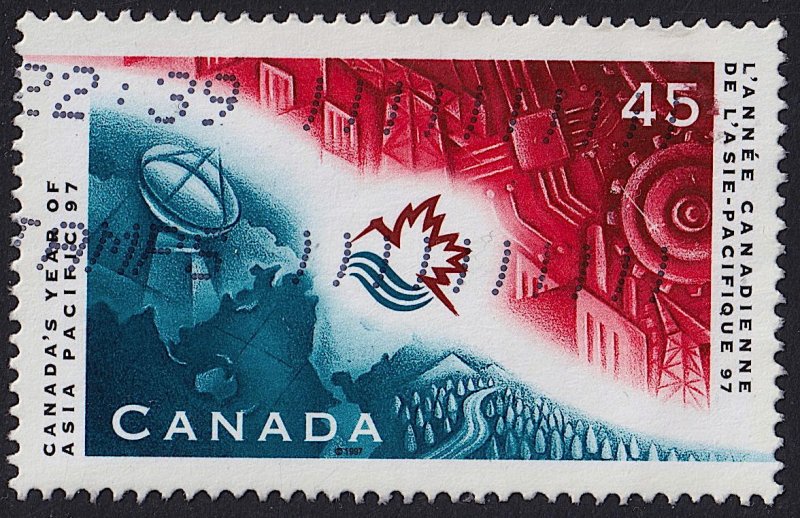 Canada - 1997 - Scott #1658 - used - Asia Pacific