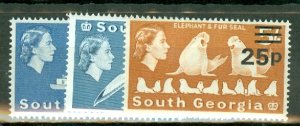 RD: South Georgia 17-30 MNH CV $69.75; scan shows only a few