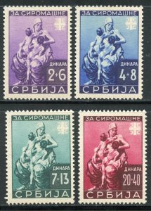 Serbia # 2NB19-22, Mint Hinge, CV $ 19.00