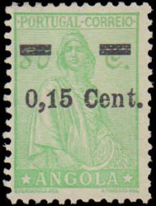 Angola #271-273, Complete Set(3), 1938, Hinged