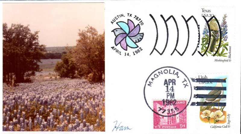 #1953-2002 Birds - Flowers Ham FDC Set