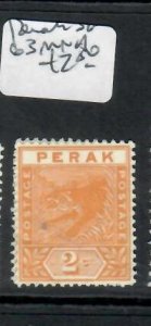 MALAYA PERAK TIGER 2C      SG 3    MNH   PPP0626H