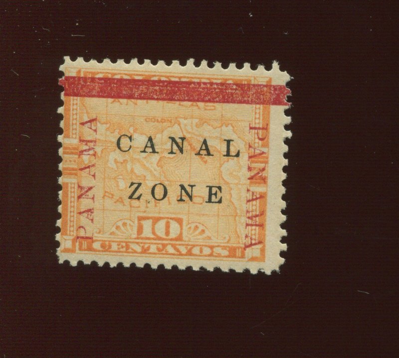 Canal Zone 13 Antique 'Z' of 'ZONE' Variety  Mint Stamp (Bx 512)