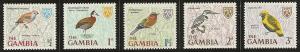 Gambia BIRDS  MNH S.C. 215 - 227