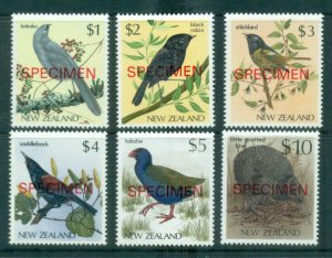 New Zealand 1982 Birds SPECIMEN MUH