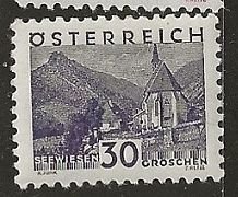 Austria ^  Scott # 346 - MH