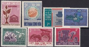 Vietnam #298-300, 307-10  MNH CV $5.50  (Z8190)