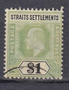 Straits Settlements - 1904 KEVII $1 Sc# 123 (112N)