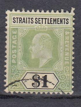 Straits Settlements - 1904 KEVII $1 Sc# 123 (112N)