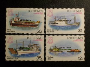 Kiribati Scott #440-443 mnh Specimen