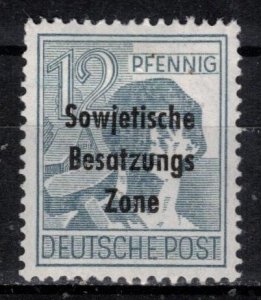 Germany - Russian Zone - Scott 10N5 MH