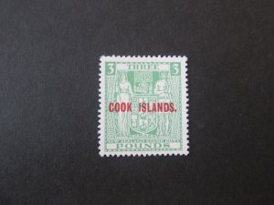 Cook Islands 1932 Sc 107 MH - Scarce
