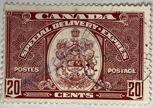 CANADA 1938 #E8 Special Delivery Stamp - Used
