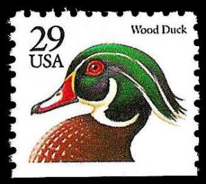# 2484 MINT NEVER HINGED WOOD DUCK