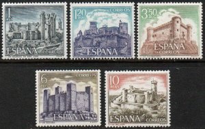 Spain Sc #1611-1615 MNH