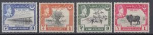 Bahawalpur - 1949 25th Anniversary Sc# 22/25 - MNH (7157)