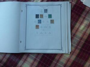 French Sudan 1894-1941 Stamp Collection on Scott Specialty Album Pages