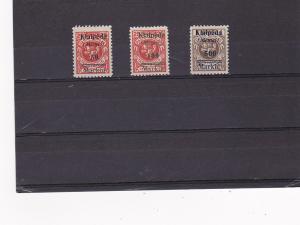 Memel N3////N6 Mint Hinged