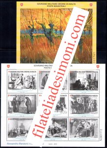 2019 Smom , new stamps, Complete Year 20 values + 14 Sheets MNH** With the Rare