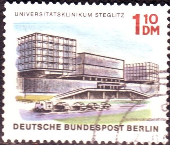 GERMANY BERLIN [1965] MiNr 0265 ( O/used ) Architektur