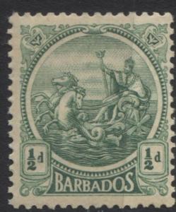 Barbados - Scott 153 - Seal of Colony -1921 - MNH - Single 1/4p  Stamp