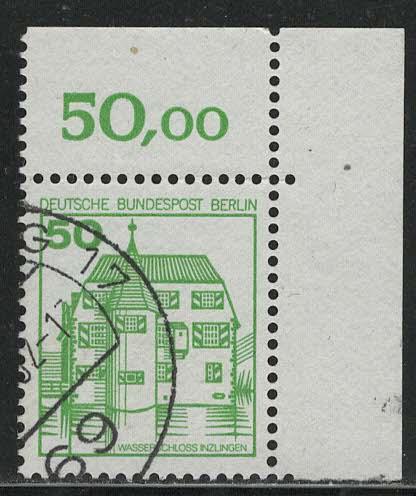 Germany Berlin Scott # 9N440, used, variation sheet print