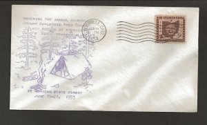 1953 US Boy Scouts Johnny Appleseed Council Camporall Loudonville OH #53-5