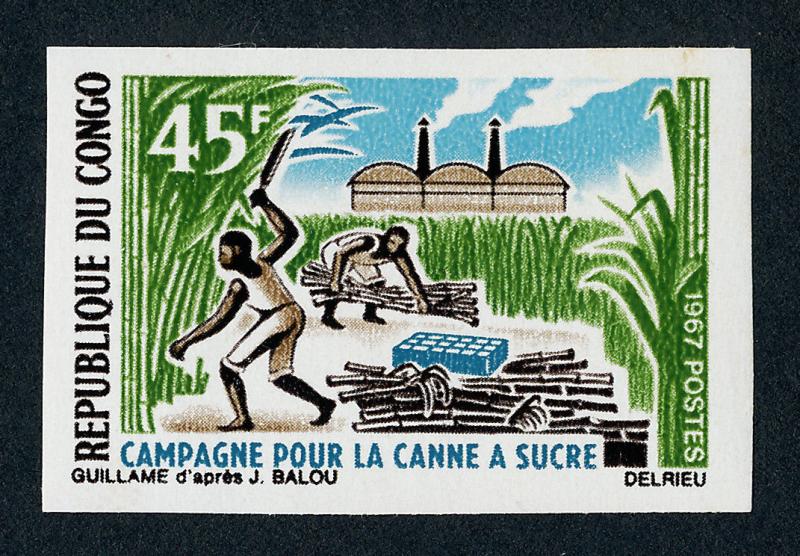 Congo PR 159 imperf MNH Sugar Cane Industry