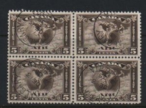 Canada #C2 VF Used CDS Block