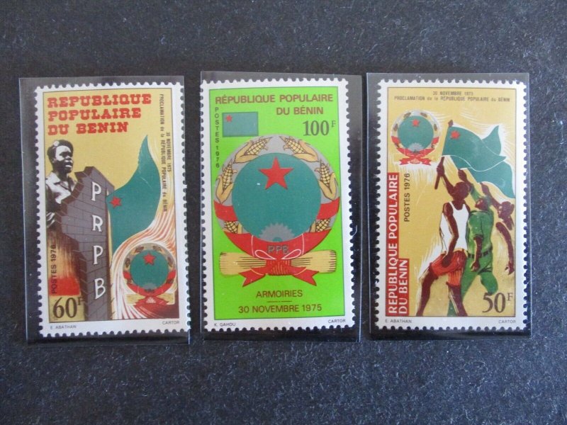 Benin #346-48 Mint Never Hinged - (8F1) WDWPhilatelic 