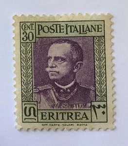 Italian Eritrea 1931 Scott 152 used - 30c,   King Victor Emmanuel III