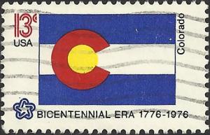 # 1670 USED STATE FLAG COLORADO