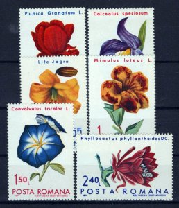 Romania 2249-2254 MNH Flowers Plants Nature ZAYIX 0624S0377