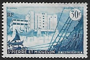 St. Pierre & Miquelon # 346 - Cold Storage - unused **    (GR39)
