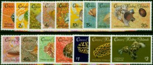 Cocos (Keeling) Islands 1985 Shell & Molluscs Set of 16 SG135-150 Fine MNH