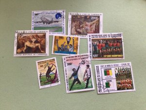 Cameroon high value  packet  vintage stamps Ref 65640
