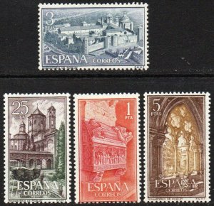 Spain Sc #1155-1158 MNH