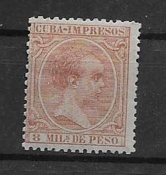 CUBA STAMP MNG#DIC H22