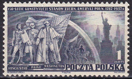 Poland #319 MNH  CV $5.00 (Z8387)