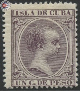 Cuba 1896 Scott 135 | MHR | CU18141