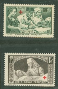 France #B101-B102  Single (Complete Set)