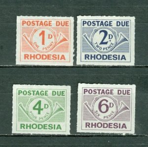 RHODESIA 1965 DUES #J5-J8 SET MNH...$2.30