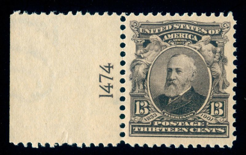 MOMEN: US STAMPS #308 MINT OG NH XF