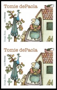 US Tomie dePaola NDC/Imperf Vert Pair 2 Stamps MNH 2023 Ships 15 May