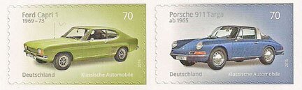 Scott #2891-2 Classic Automobiles S/A MNH