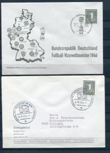 Germany 1964/6 T3 Covers and 1 post card  with Special cancel 1pf stamp g1903hs