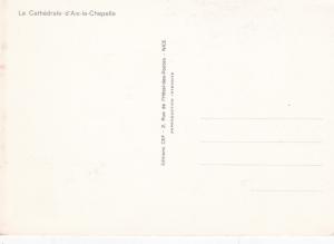 France 1972 The Cathedral d'Aix-la-Chapelle Maxim Card FDC Unused VGC