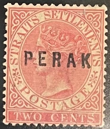 Malaya-Perak,  1883, SC 5, Hinged