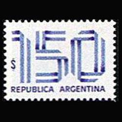 ARGENTINA 1978 - Scott# 1204 Numeral 150p NH